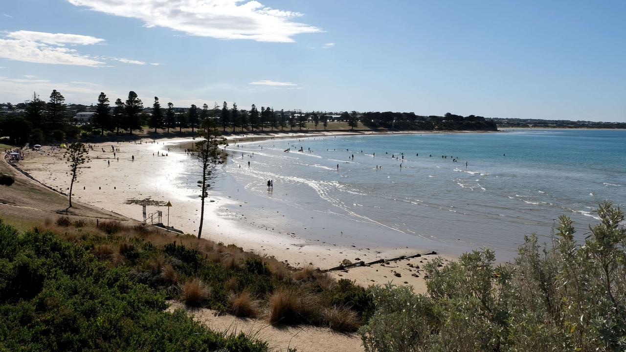 Torquay’s Cosy Corner beach. Picture: Mark Wilson