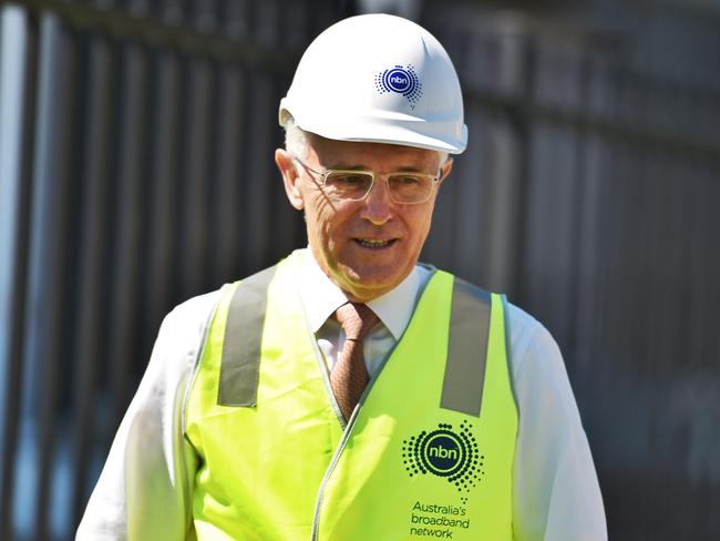 Malcolm Turnbull says Australia should have learned from New Zealand’s example during the NBN rollout. Picture: AAP