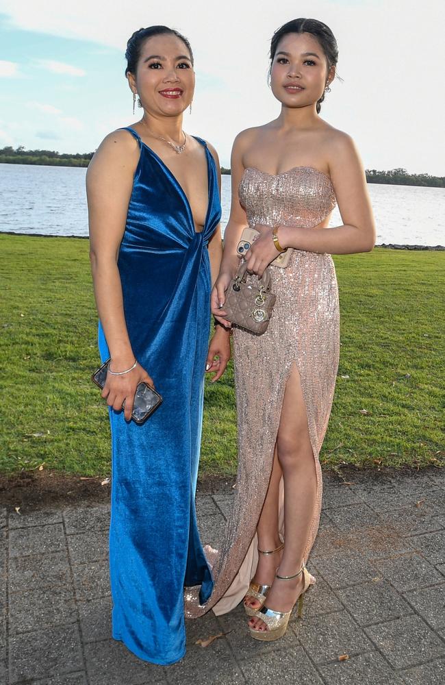 Alstonville High School Year 12 Formal: Tanya Rotom with her mum.