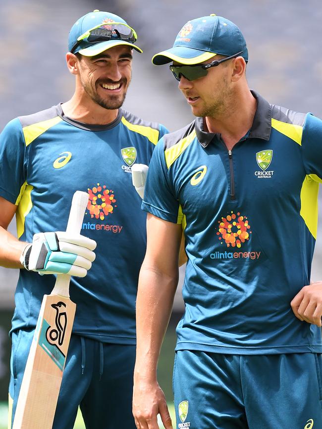 Starc and Hazlewood. are under pressure.