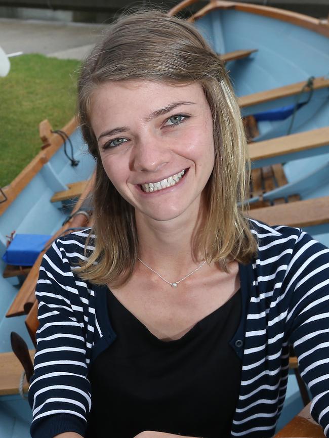 Solo around the world sailor Jessica Watson is the next subject for the pair. Picture: Glenn Ferguson