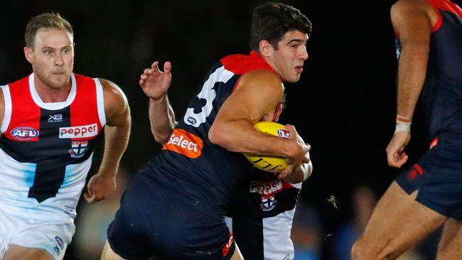 Christian Petracca was very good against the Saints. Picture: Getty