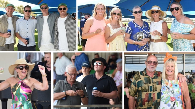 Racegoers enjoyed a sunny day out at Moama Bowling Club Echuca Cup.