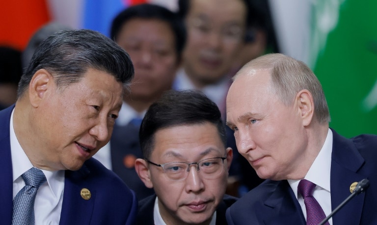 China’s Xi lands in Moscow to beef up ‘no limits’ Putin partnership