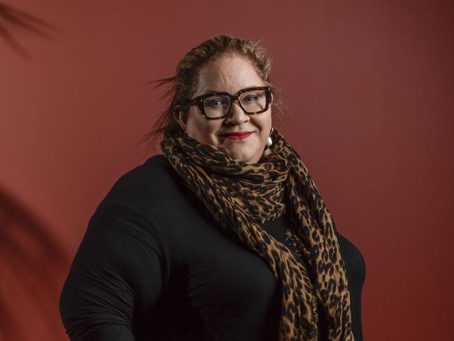 Megan Davis, Cobble Cobble woman and architect of the Uluru dialogues. Picture: Roy VanDerVegt