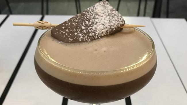 The Tim Tam espresso martini at Comuna Cantina, Pacific Fair