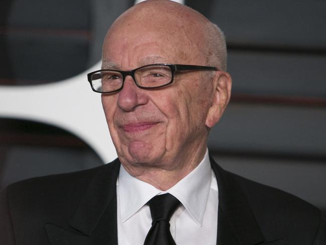 Rupert Murdoch is stepping down from the global media empire he built over 70 years. Picture: AFP