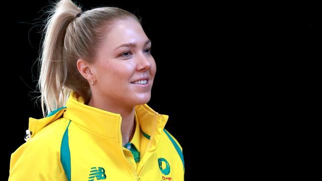 Kate Moloney has been called into the Diamonds squad for the Constellation Cup. Picture: Getty Images