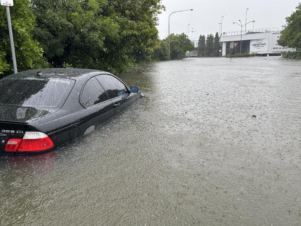 Parts of Queensland have been hit with triple-digit rainfall. Picture: Queensland Fire Department