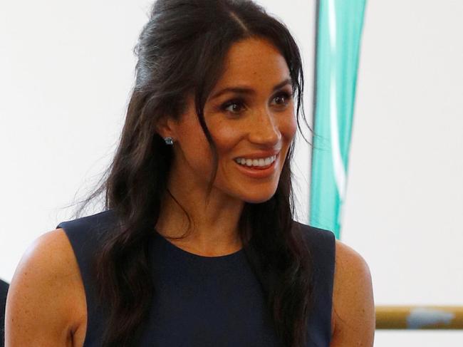 SYDNEY, AUSTRALIA - OCTOBER 19: Meghan, Duchess of Sussex visits Macarthur Girls High School on October 19, 2018 in Sydney, Australia. The Duke and Duchess of Sussex are on their official 16-day Autumn tour visiting cities in Australia, Fiji, Tonga and New Zealand. (Photo by Phil Noble - Pool/Getty Images)