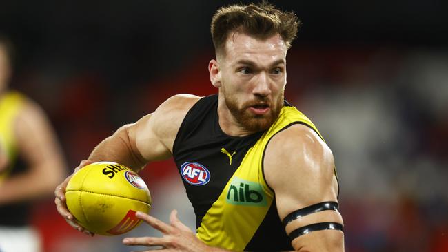 Noah Balta needs to return to defence for Richmond this week. Picture: Getty Images