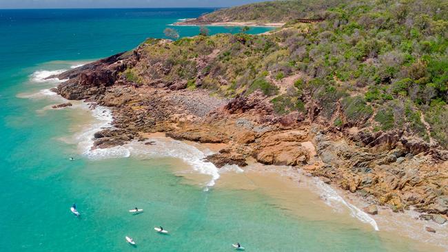 Agnes Water Main Beach on the Southern Great Barrier Reef. Picture: Tourism & Events Queensland