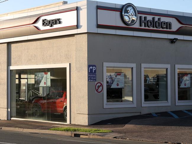 Holden dealership at Newmarket, Brisbane. Photographer: Liam Kidston.