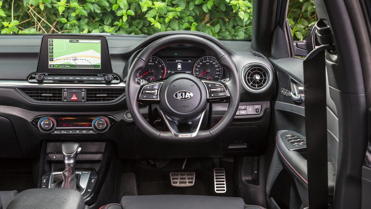 The Kia has a well thoughout interior. Photo:Thomas Wielecki.