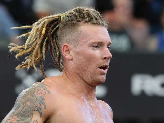 CORRECTION - James Newbury - current cross fit games athlete from Adelaide, during event 1 of the Reverse Tri, at the Torian Pro CrossFit Games Oceania Semi Final The Fittest Athletes from the Oceania Region, on Friday, 28th May, 2021 - Photo Steve Pohlner