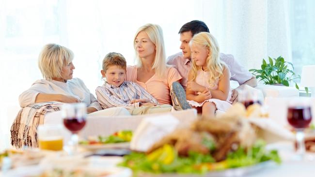 The all-important topic of death can be thrashed out over dinner with family and ensure your wishes are met. (Pic: iStock)