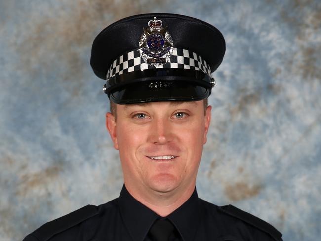 Constable Glen Humphris was also among four police officers killed in the crash.