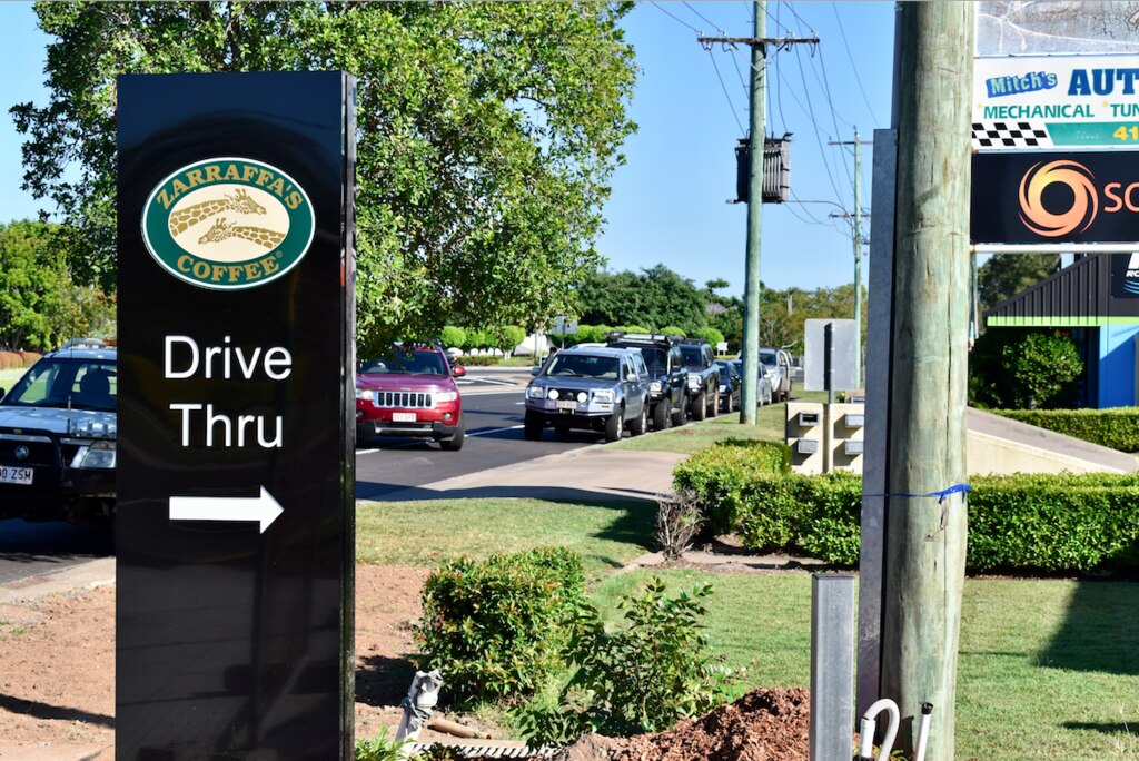 The new drive-through is located at 12 Boat Harbour Drive in Pialba, attached to a Mobil service station. Picture: Isabella Magee