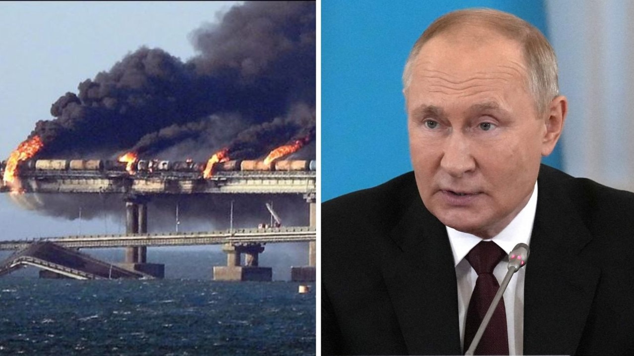 Vladimir Putin Claims Crimea Bridge Explosion Was A Terrorist Act ...