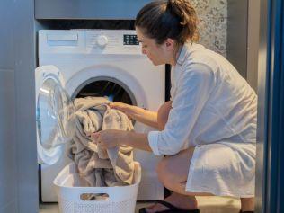 'Whisper quiet': $503 off top laundry buy. Picture: iStock/aquaArts studio.