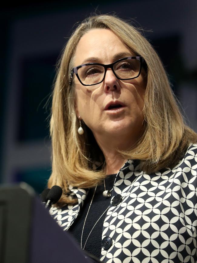 Australian Energy Regulator chair Paula Conboy said the investment would reduce the amount SA consumers needed to pay. Picture: David Geraghty / The Australian.