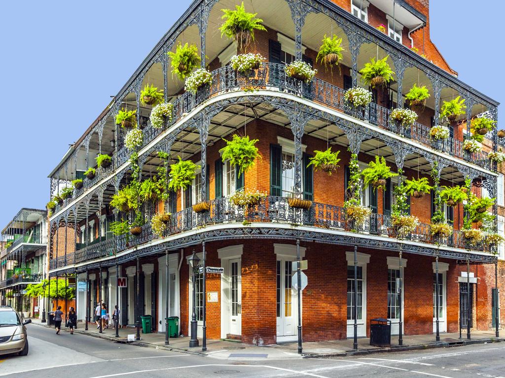 The French Quarter is also known for its French, Spanish and African influences and beautiful architecture. Picture: iStock 