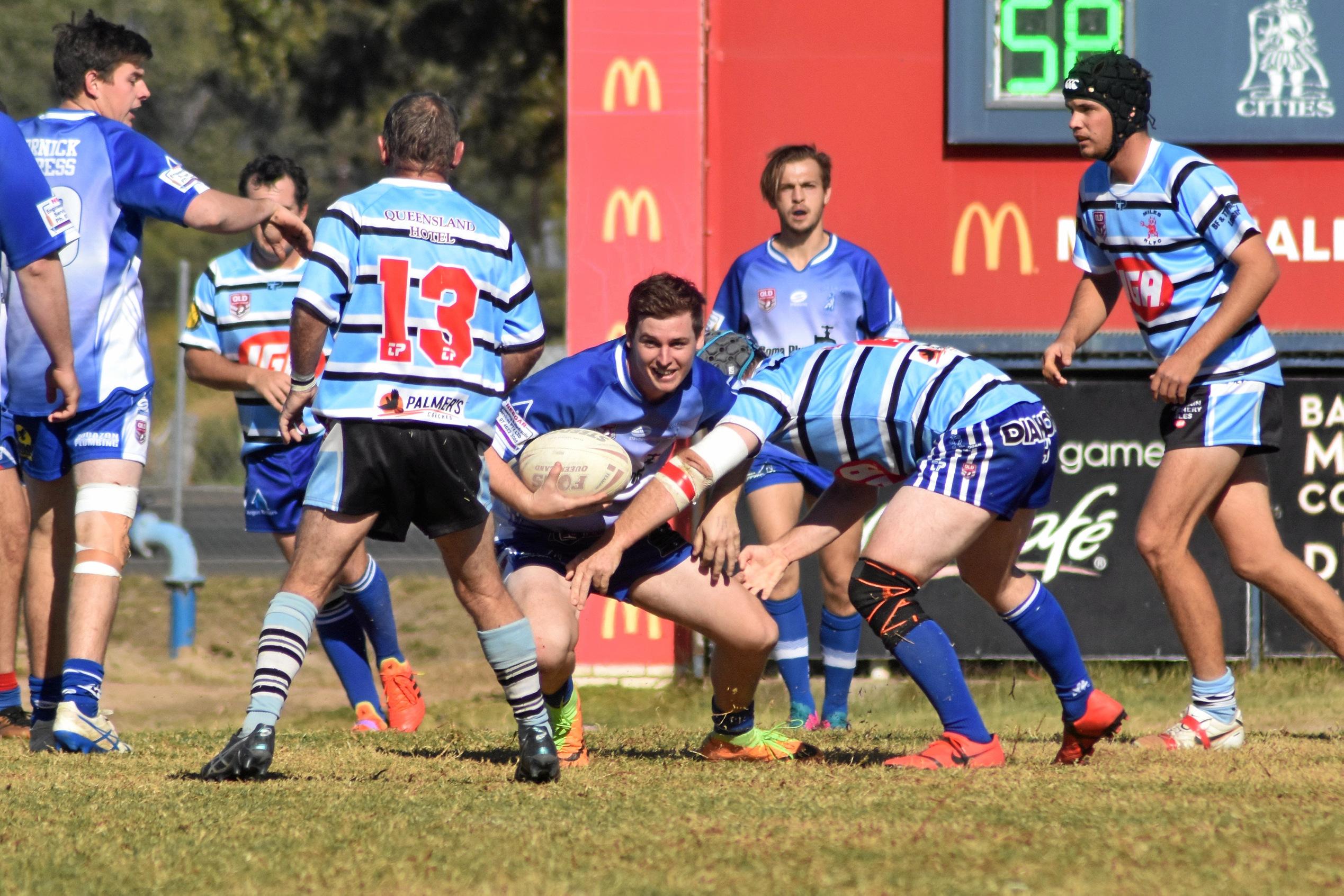 Roma Cities v Miles/Taroom/Wandoan. Reserve grade. Picture: Jorja McDonnell