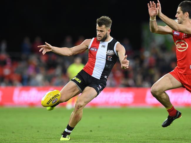 Maverick Weller started his career at Gold Coast before joining St Kilda. Picture: AAP Image/Dave Hunt.