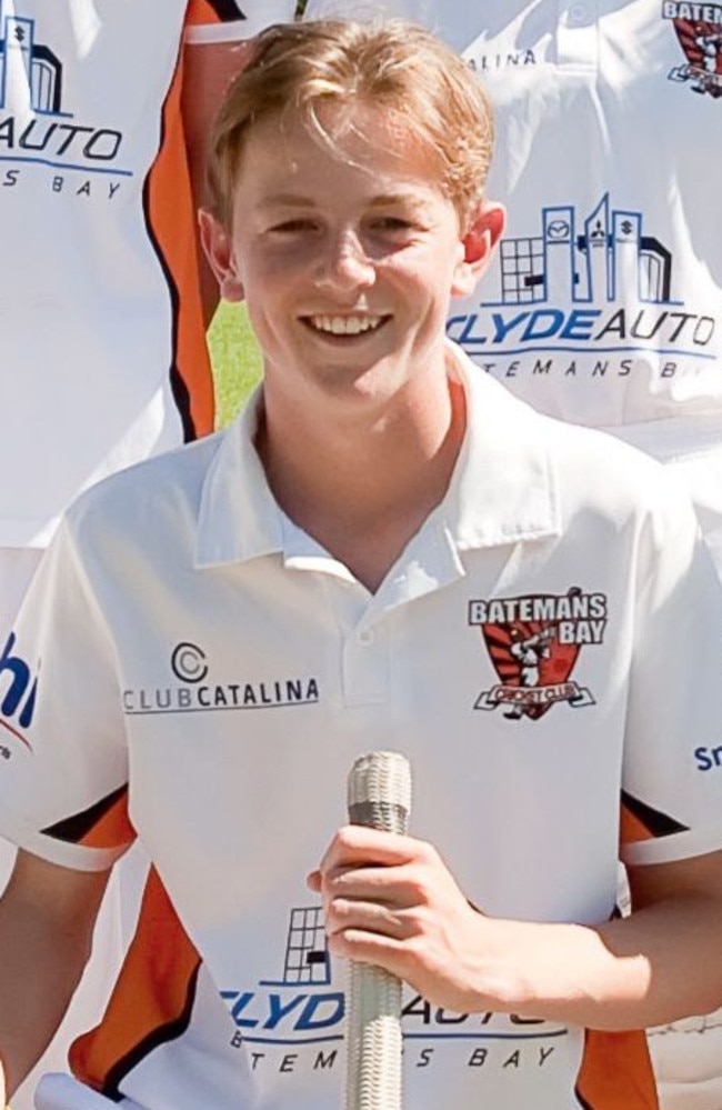 Sean Griffin, 17, loved cricket. Picture: Deanne Griffin