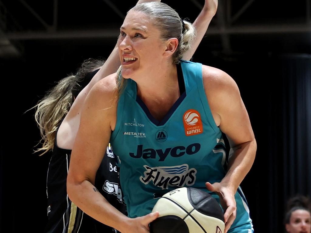 Lauren Jackson will pull on the Flyers jersey again in the WNBL this season. Picture: Getty Images