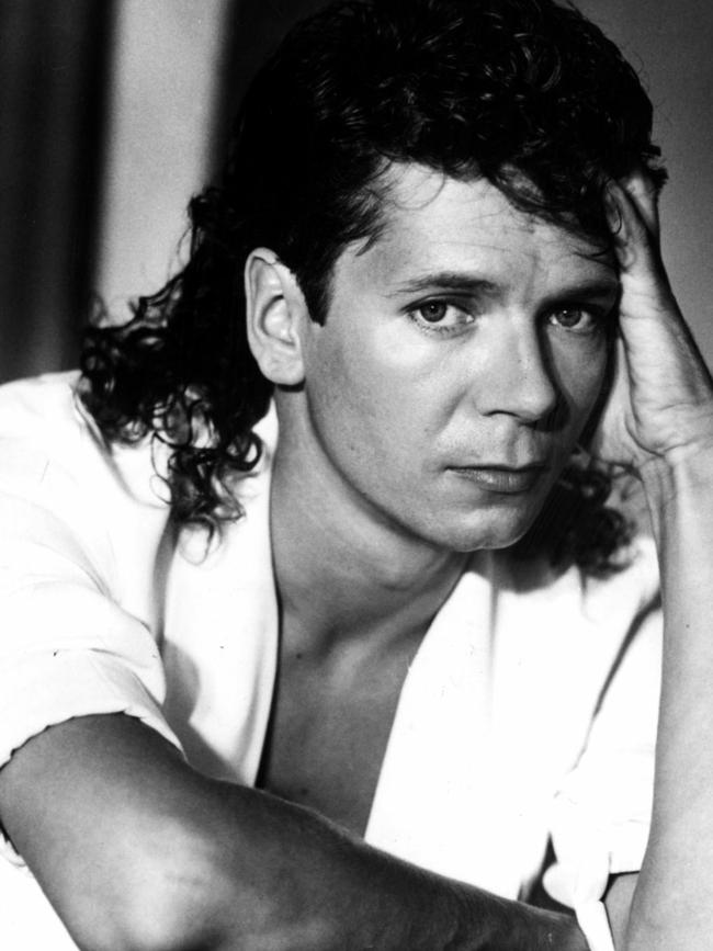 Iva Davies and mullet, 1986.