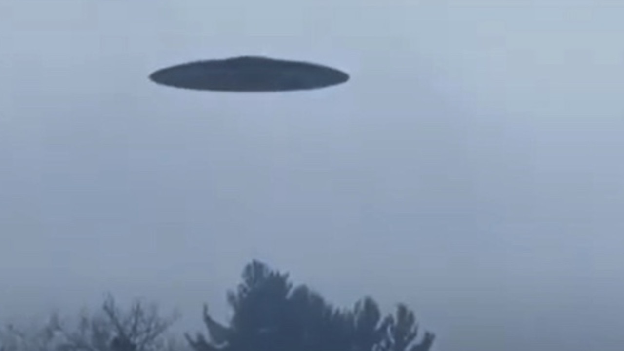 A UFO caught on camera near the town of Deer Lodge.