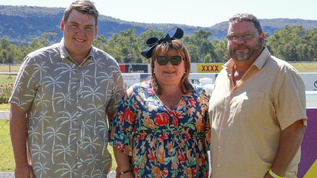 Bevan, Stacy and Alan. Picture: Nikki Westover