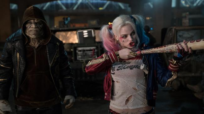 Margot Robbie, right, starred as Harley Quinn in Suicide Squad. Her spin-off, Birds of Prey, is out in February 2020. Picture: Warner Bros