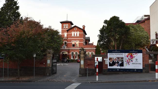 Melbourne Girls Grammar. has dropped the name of Batman House. Picture: Ellen Smith