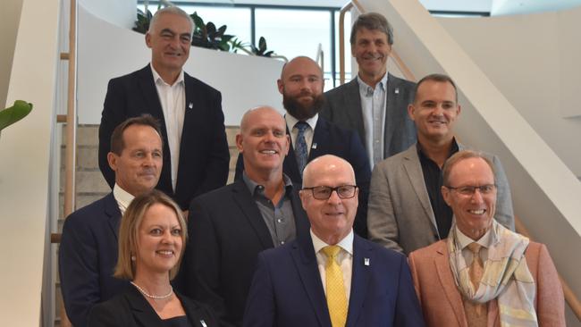 The Sunshine Coast councillors and mayor. Picture: Sam Turner