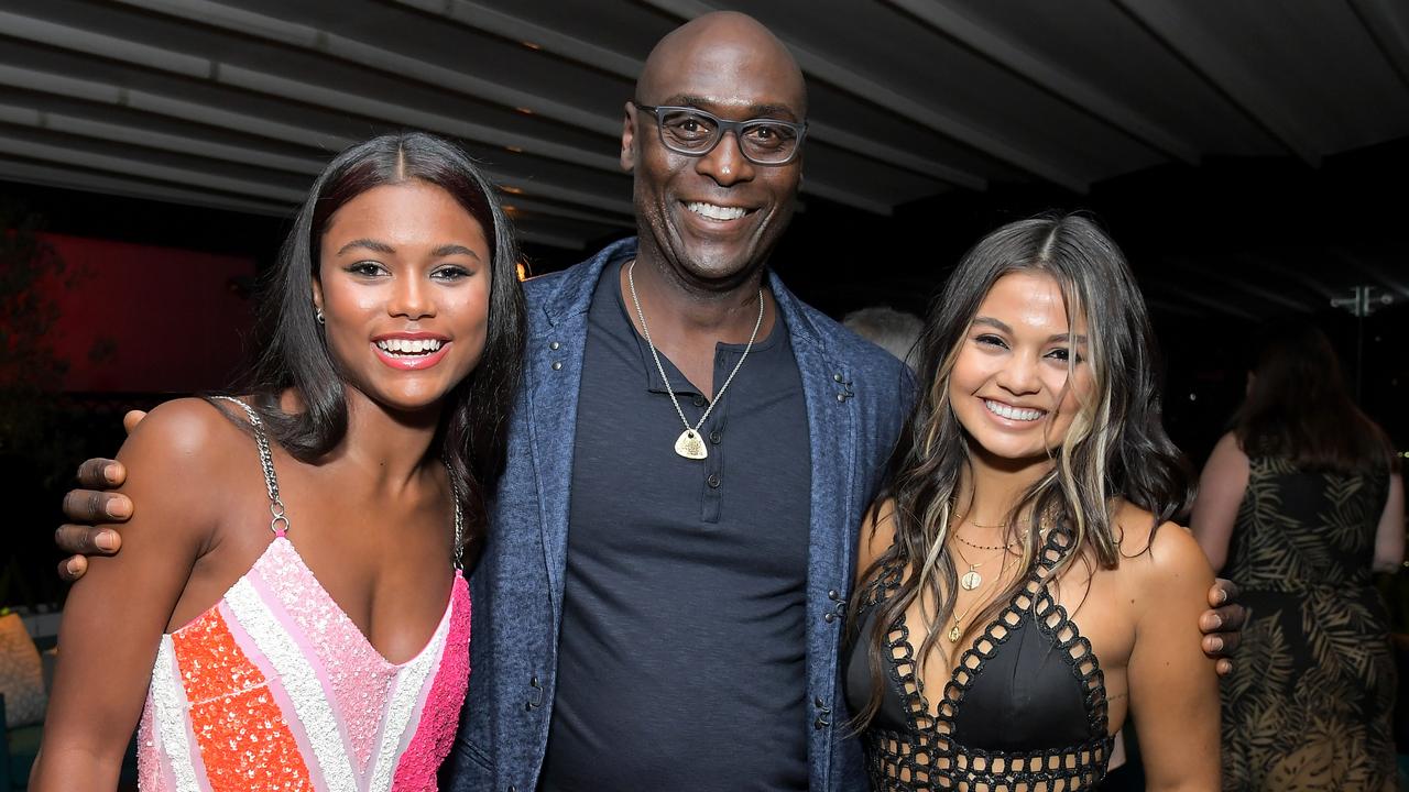 The family of Lance Reddick (centre) has disputed a coroner’s finding. (Photo by Charley Gallay/Getty Images for Netflix)