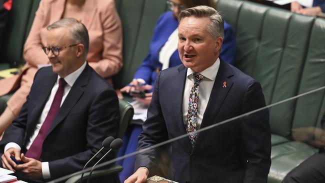 Chris Bowen is ‘not the kind of person to reach for a plan B, even if he had one’. Picture: NCA NewsWire / Martin Ollman