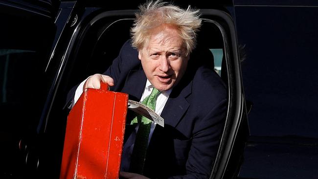 Boris Johnson is under intense pressure, with the Labour opposition and several of his own party MPs calling on him to resign as British Prime Minister. Picture: Getty Images