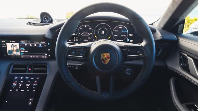 Porsche has removed buttons and switches used to control interior features and replaced them with a touchscreen.