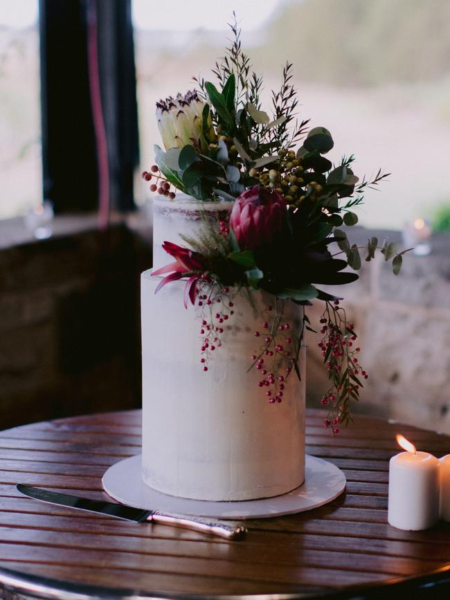 Moist: everyone loves wedding cake. Picture: Tom Roberts Media