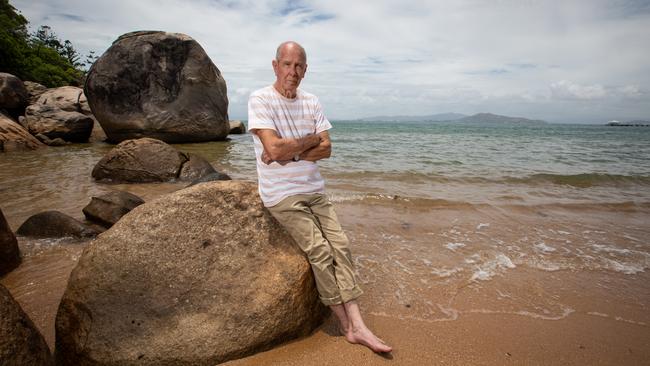 Marine scientist Walter Starck has doubts about the quality of the research: ‘Saying the poster was to show they had lionfish in the lab is nonsense’. Picture: Cameron Laird