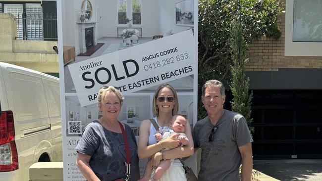 Happy Randwick buyer after auction.