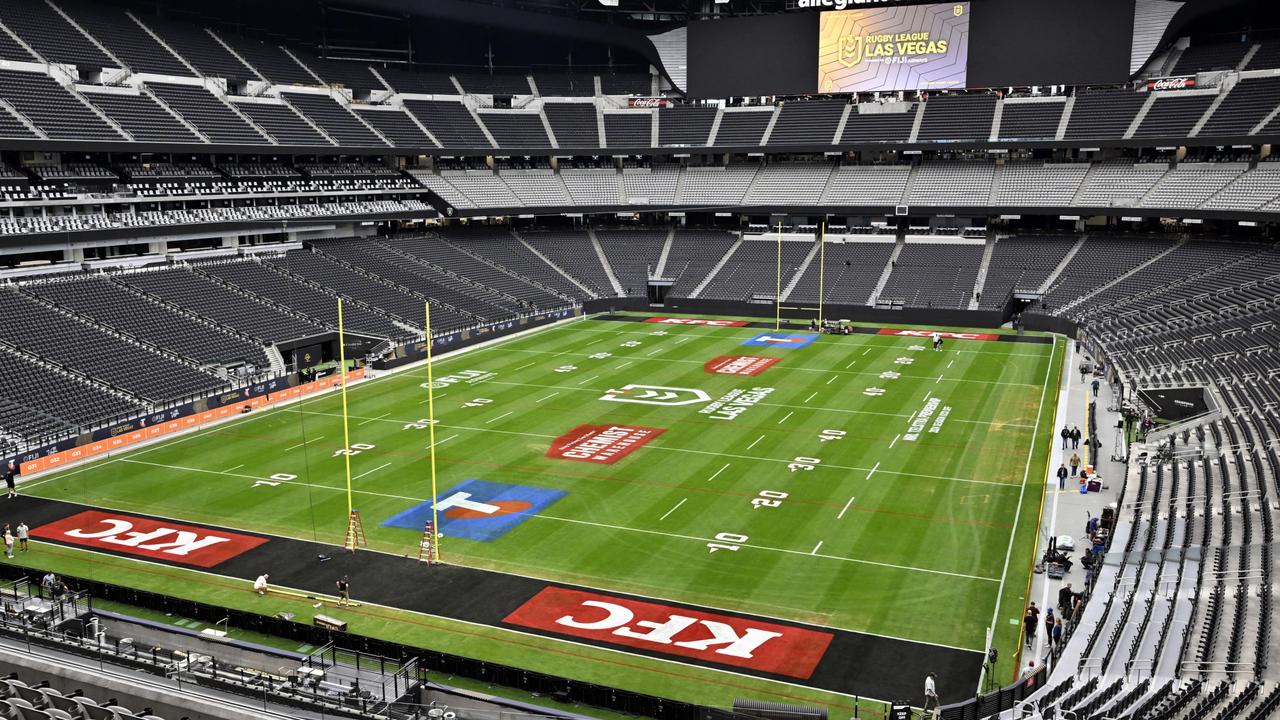 NRL 2025 Las Vegas round 1 fixtures Panthers, Sharks, Raiders