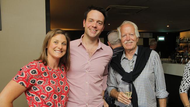 Socials- End of Movember celebration at Metz in Sandy Bay. Lucy Cox, Sandy Bay, Charlie Nolan, Sandy Bay and John Todd, Lindisfarne.