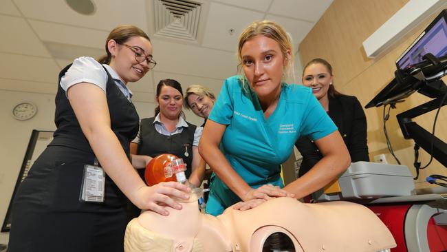 It’s an exciting time to be a nurse on the Gold Coast. Picture Glenn Hampson