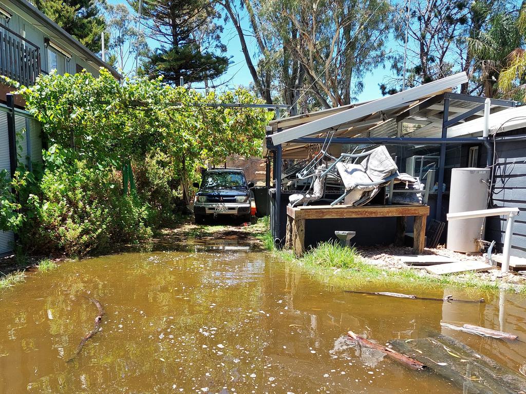 Walker Flat in the Murraylands on Christmas Eve. Picture: Facebook/Sharon Brenton