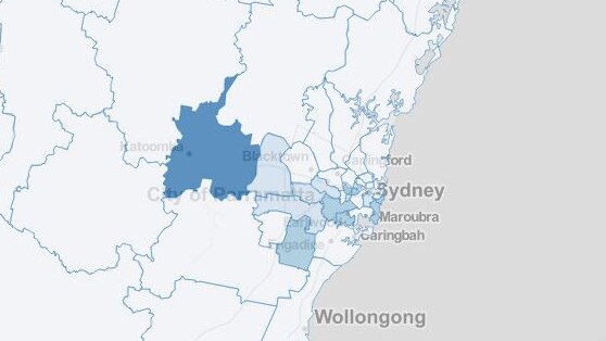 The Blue Mountains LGA had comparatively low testing rates in September despite being home to a sixth of the state’s infections. Picture: NSW Health