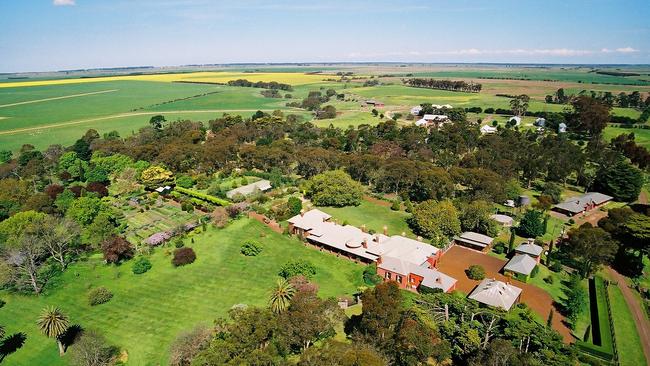 Kicking goals: The 5800-hectare Banongill Station, at Skipton in western Victoria, recently sold for about $50 million after being bought 10 years ago for about $20 million.