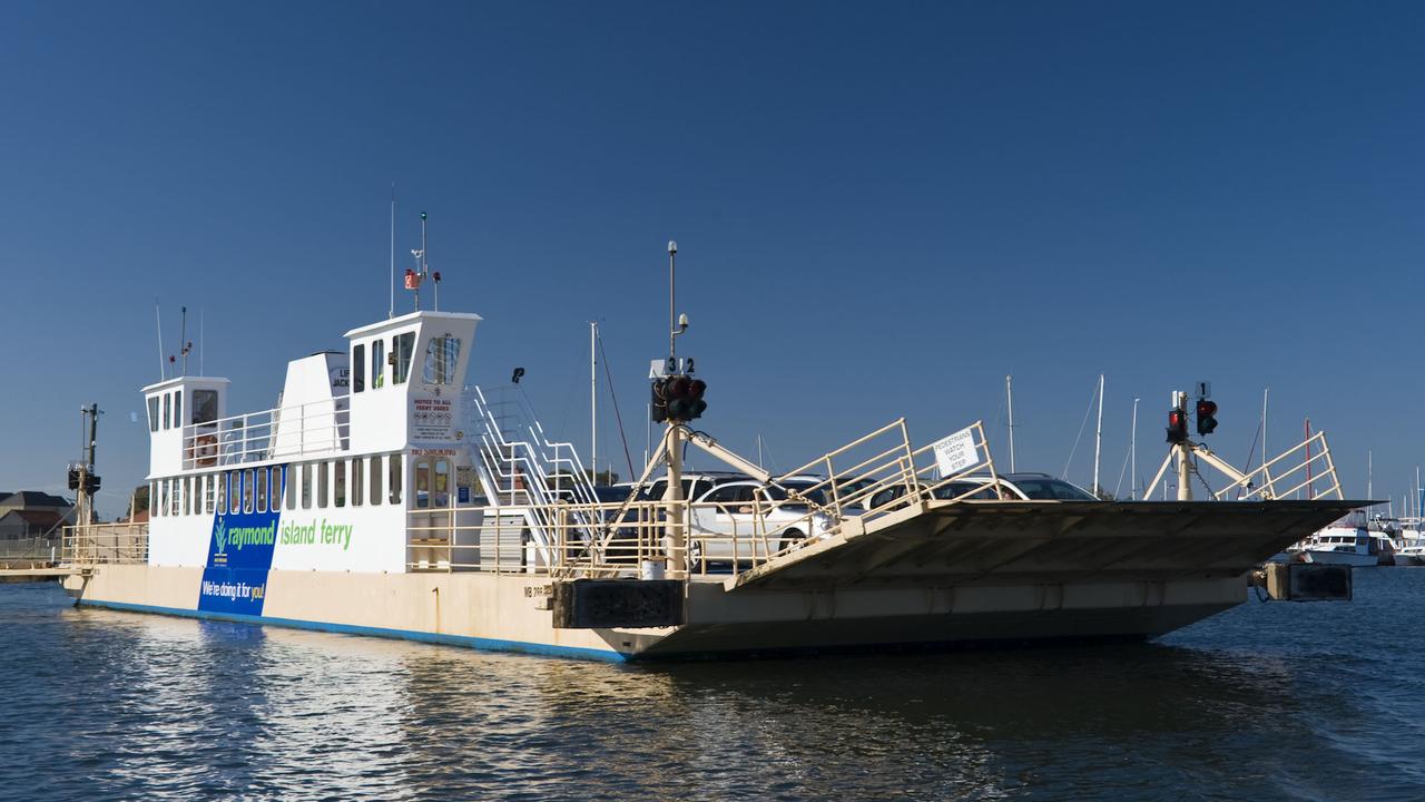 The Raymond Island ferry. Picture: Supplied